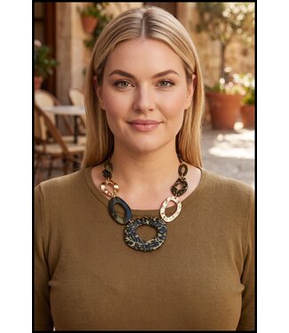 merkloos Green Necklet