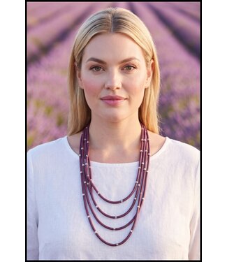 merkloos Leverkleurige Ketting