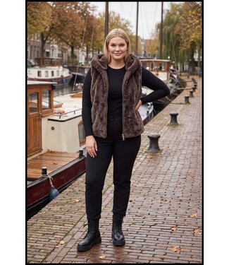 merkloos Braun Bodywarmer