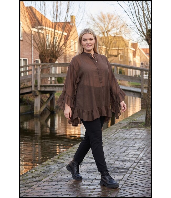 Sjieke Ruches Blouse
