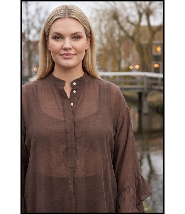Brown Blouse