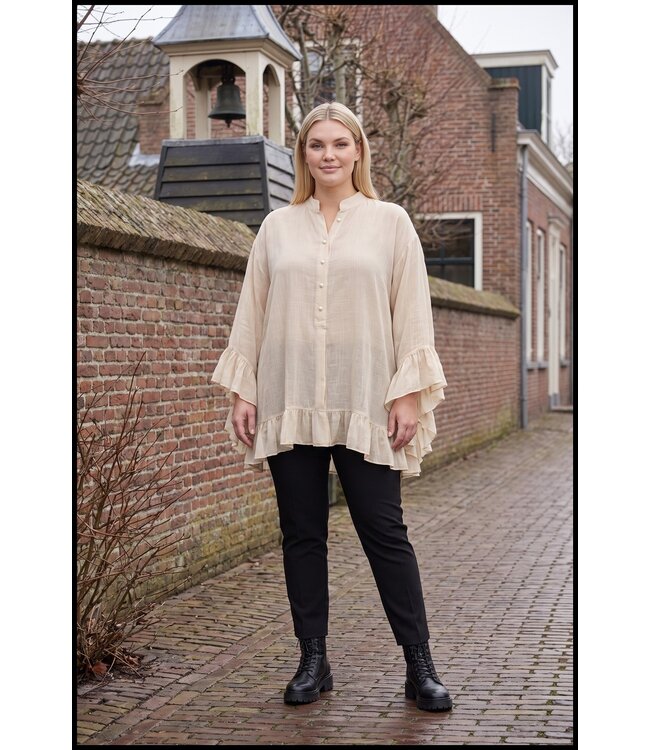 Sjieke Ruches Blouse