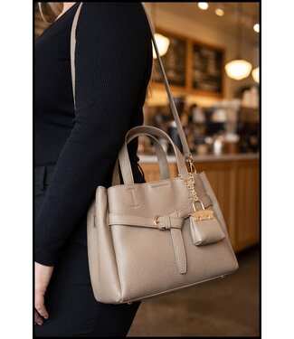 merkloos Hand/Schouder Tas
