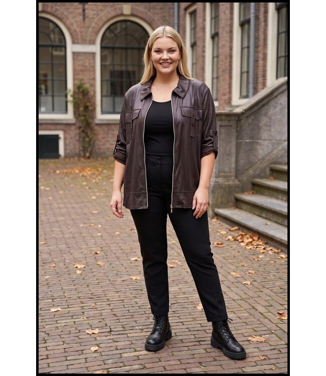 Te Gek Leatherlook Magna Jasje