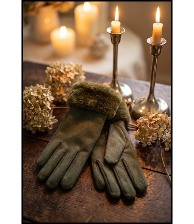 Grün Handschuh