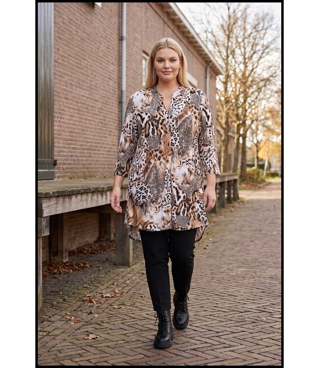 Black Magna Blouse