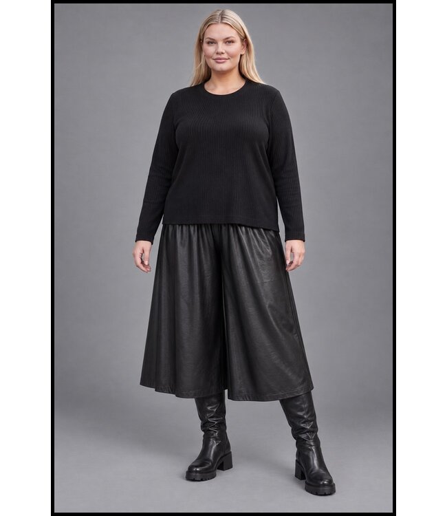 Black Magna Culotte