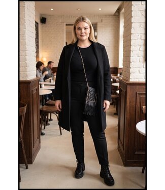 merkloos Schwarz Tasche