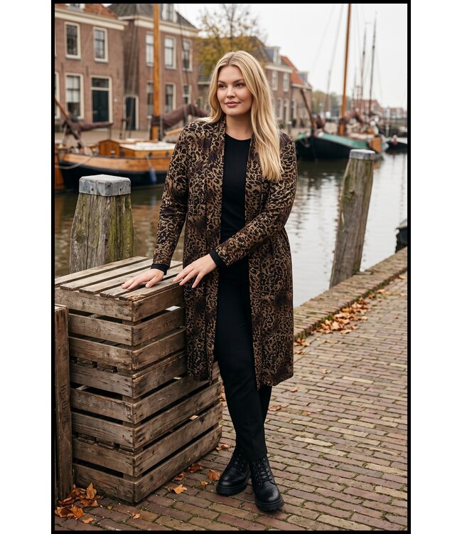 Schwarz Magna Weste