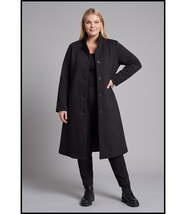 Black Magna Coat