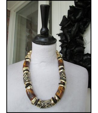 merkloos Brown Necklet