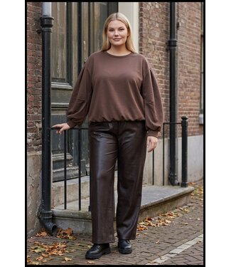 merkloos Brown Sweater