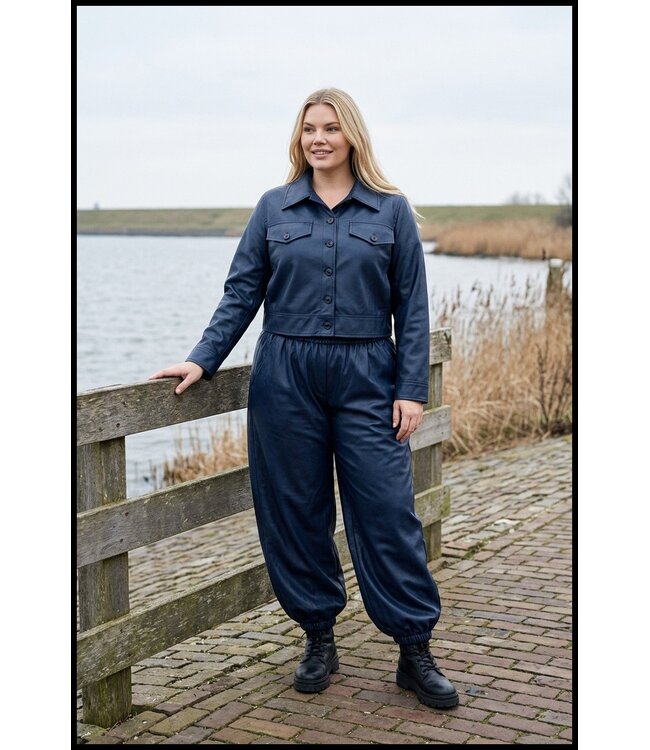 Leatherlook Ballon Magna Broek