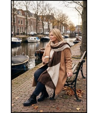 merkloos Brown Shawl