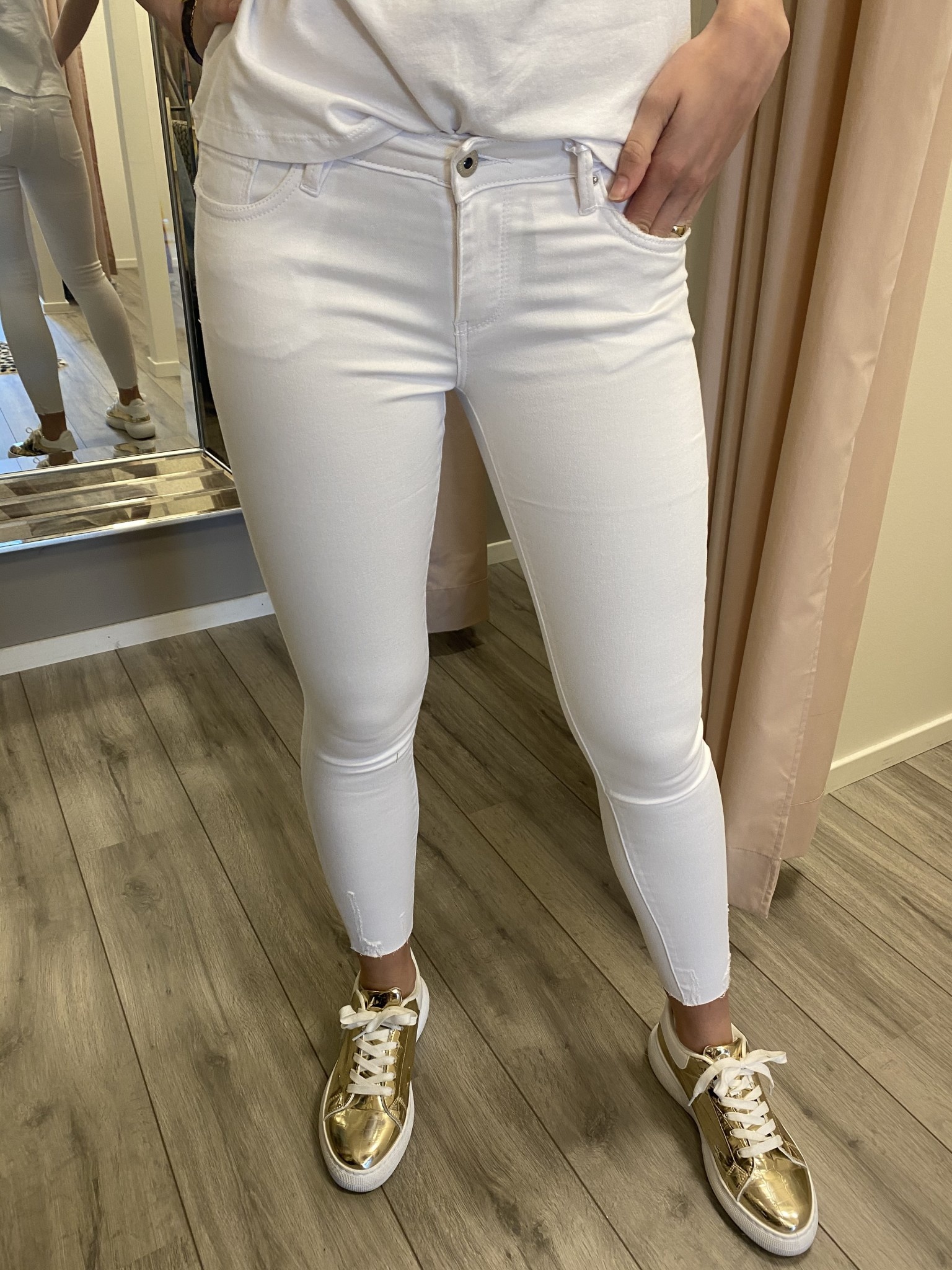 Queen Hearts amy jeans white - TESSV.nl