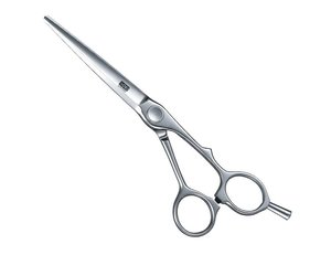 Kasho Silver KSI-65os Haarschere – 6,5 Zoll (ca. 16,5 Cm) Offset-Design, Aus ATS314-Kohlenstoffstahl, Für Friseure & Anspruchsvolle Haarschnitte