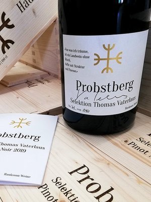 Hauksson Weine Pinot Noir Probstberg Selection Thomas Vaterlaus 2019