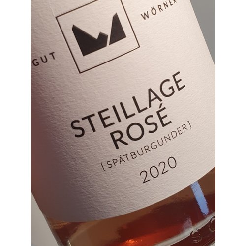 Matthias Wörner Rosé Steillage Spätburgunder 2020 Matthias Wörner Rosé Steillage Spätburgunder 2020