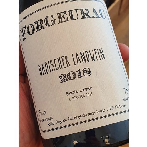 Forgeurac Spätburgunder Badischer Landwein 2019 Forgeurac Spätburgunder Badischer Landwein 2019