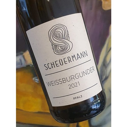 Scheuermann Weissburgunder trocken Pfalz 2021 Scheuermann Weissburgunder trocken Pfalz 2021