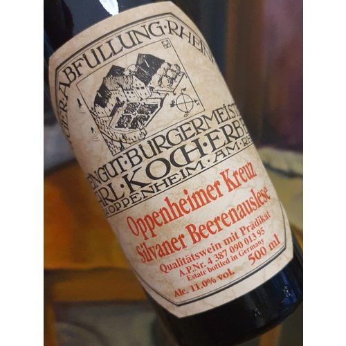 Carl Koch Silvaner Beerenauslese Oppenheimer Kreuz 1994 Carl Koch Silvaner Beerenauslese Oppenheimer Kreuz 1994