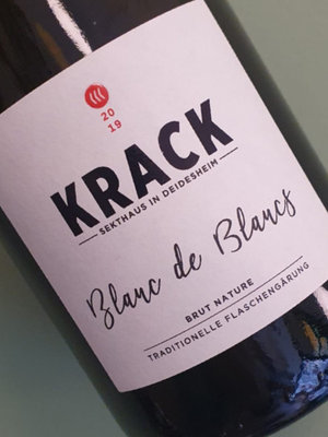 Krack - Sekthaus in Deidesheim Blanc de Blancs brut nature 2019