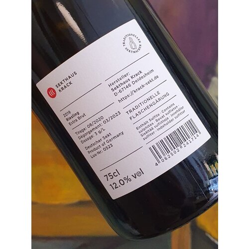 Krack - Sekthaus in Deidesheim Riesling extra brut 2019