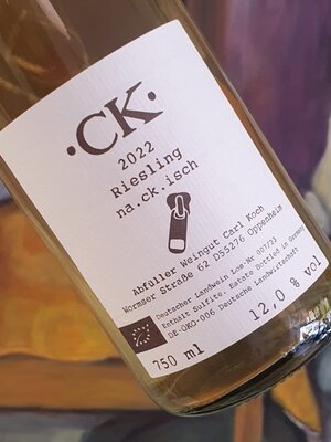 Carl Koch Riesling na.ck.isch  2022