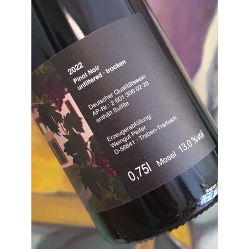 Paul Peifer Pinot Noir - unfiltriert 2022