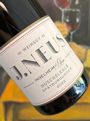 Weingut J. Neus MUSCHELKALK Spätburgunder 2022