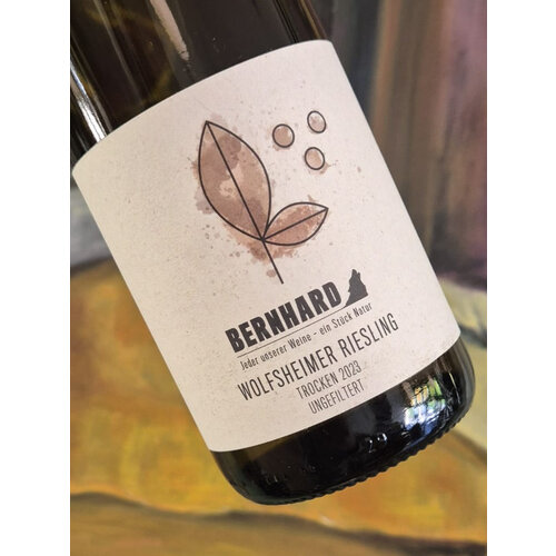 Bernhard Wolfsheimer riesling trocken 2023