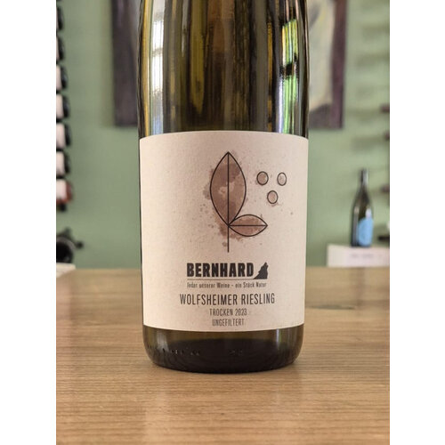 Bernhard Wolfsheimer riesling trocken 2023