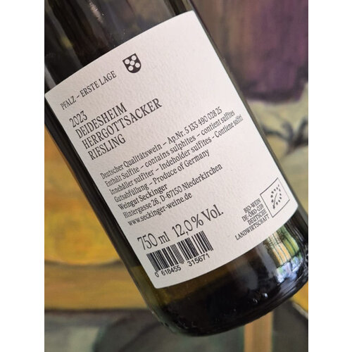 Seckinger Deidesheim Herrgottsacker Riesling 2023