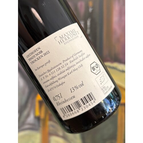 Karl May Osthofen Pinot Noir 2022