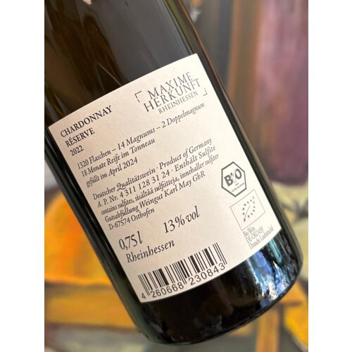 Karl May Chardonnay Réserve 2022