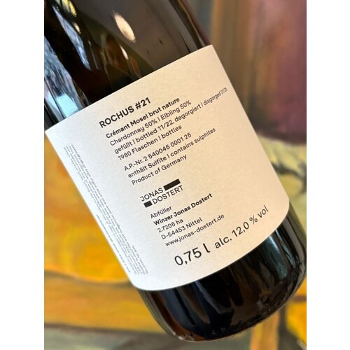 Jonas Dostert Rochus #21 Crémant brut nature
