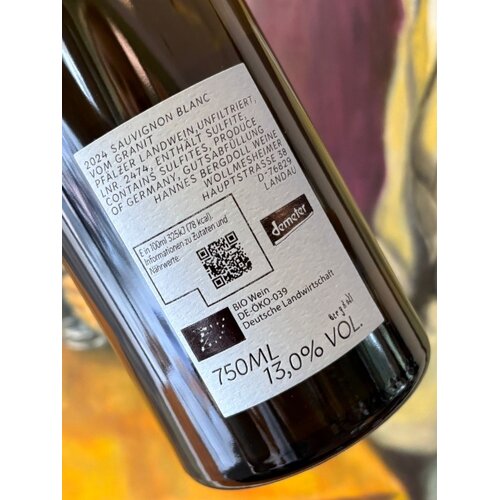 Hannes Bergdoll Sauvignon blanc Granit 2024