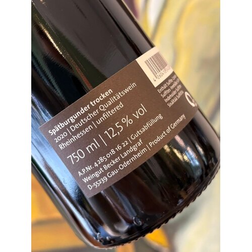 Becker-Landgraf J2 Spätburgunder Muschelkalk 2020