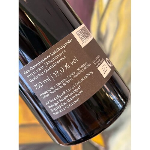 Becker-Landgraf J2 Gau-Odernheimer Spätburgunder 2023