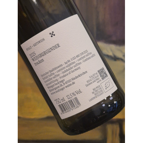 Seckinger Weissburgunder vom Kalkstein 2025