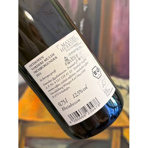 Karl May Frühburgunder Vordere Mulde 2021