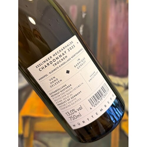 Kusterer Neckarhalde Chardonnay 2023