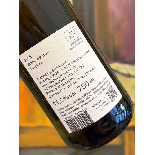 Seckinger Blanc de Noir 2025