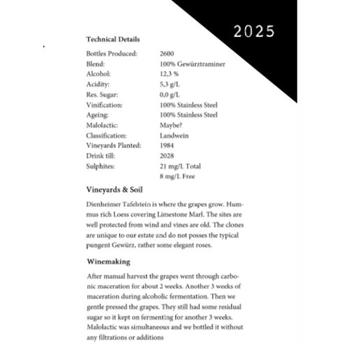 Carl Koch Gewürztraminer Orange trocken 2025