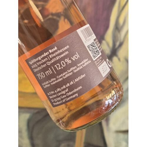 Becker-Landgraf J2 Spätburgunder Rosé 2025