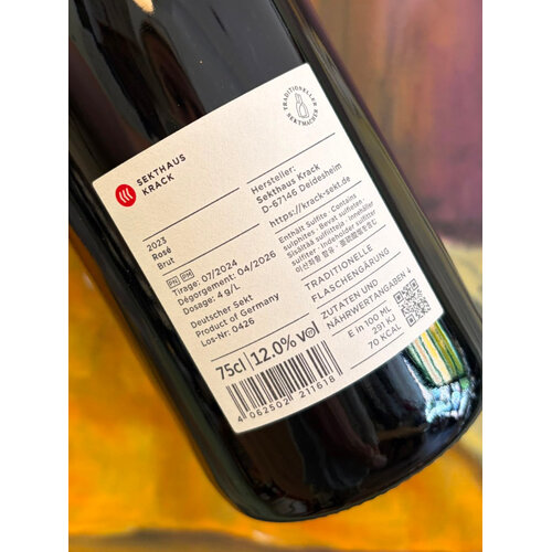 Krack - Sekthaus in Deidesheim Rosé brut 2023