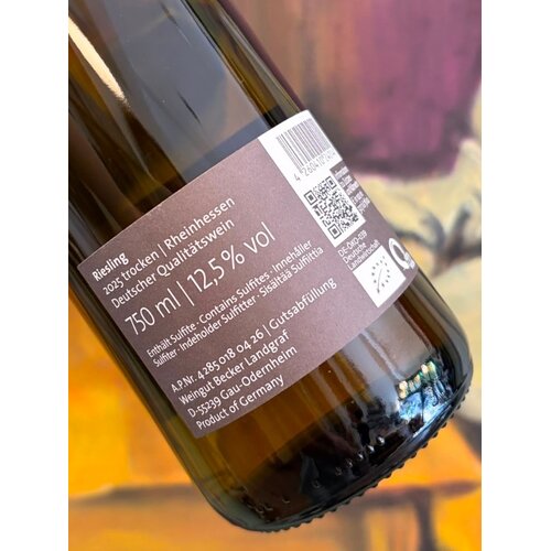 Becker-Landgraf J2 Riesling Rheinhessen 2025