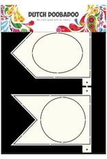 Dutch Doobadoo Card Art Dutch Doobadoo Dutch Card Art Stencil Banner Flaggetjes  A4