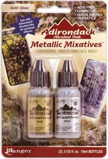 Adirondack Adirondack metallic alcohol mixative kit gold silver*