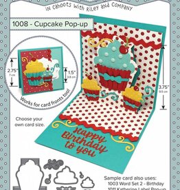 Karen Burniston Karen Burniston Cupcake pop up die set 1008